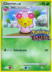 Cherrim Pokémon Rumble Pokemon Card