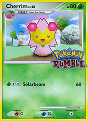 Cherrim Pokémon Rumble Card List