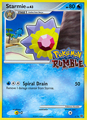 Starmie Pokémon Rumble Card List