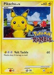 Pikachu Pokémon Rumble Pokemon Card