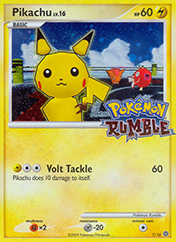 Pikachu Pokémon Rumble Card List