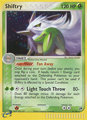 Shiftry EX Sandstorm Card List