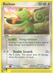Kecleon EX Sandstorm Pokemon Card