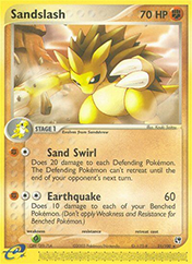 Sandslash EX Sandstorm Pokemon Card