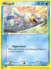 Wingull EX Sandstorm Pokemon Card