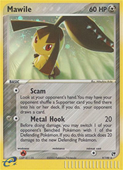 Mawile EX Sandstorm Card List