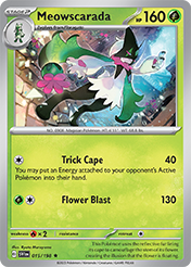 Meowscarada Scarlet & Violet Card List