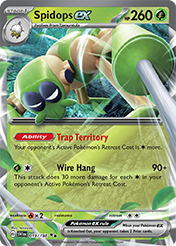 Spidops EX Scarlet & Violet Card List