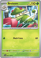 Breloom Scarlet & Violet Card List