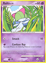 Ralts Secret Wonders Pokemon Card