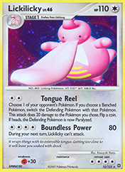 Lickilicky Secret Wonders Pokemon Card