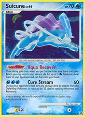 Suicune Secret Wonders Card List