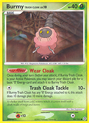 Burmy Trash Cloak Secret Wonders Pokemon Card