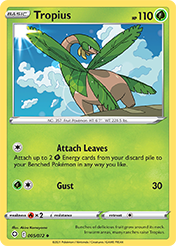 Tropius Shining Fates Card List