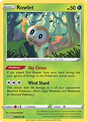 Rowlet Shining Fates Card List