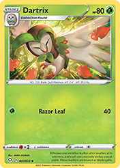 Dartrix Shining Fates Card List