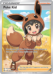 Poké Kid Shining Fates Pokemon Card