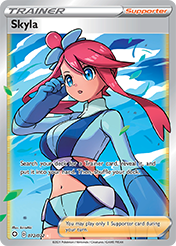 Skyla Shining Fates Pokemon Card