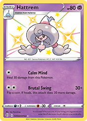 Hattrem Shining Fates Pokemon Card