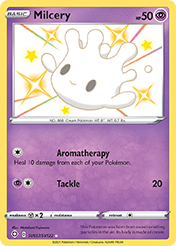 Milcery Shining Fates Pokemon Card