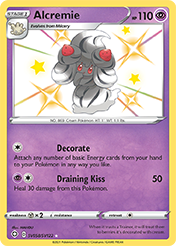 Alcremie Shining Fates Pokemon Card
