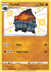 Carkol Shining Fates Pokemon Card
