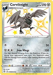 Card image - Corviknight - SV089 from Shining Fates