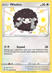 Wooloo Shining Fates Pokemon Card
