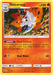 Volcarona Shining Legends Card List