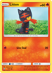 Litten Shining Legends Card List