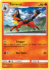 Torracat Shining Legends Card List