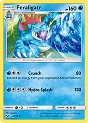 Feraligatr Shining Legends Card List