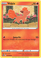 Card image - Vulpix - 17 from Silver Tempest
