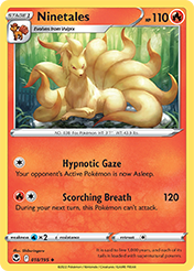 Card image - Ninetales - 18 from Silver Tempest