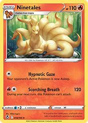 Ninetales Silver Tempest Card List