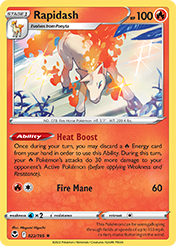 Rapidash Silver Tempest Pokemon Card