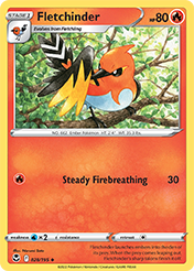 Card image - Fletchinder - 28 from Silver Tempest