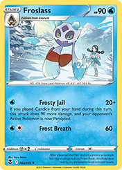 Froslass Silver Tempest Pokemon Card