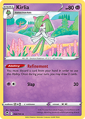 Kirlia Silver Tempest Pokemon Card