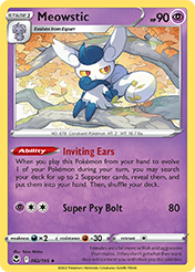 Card image - Meowstic - 82 from Silver Tempest