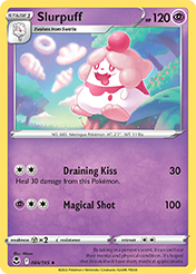 Slurpuff Silver Tempest Pokemon Card
