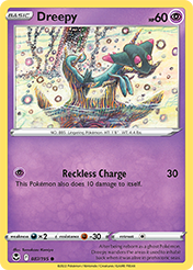 Dreepy Silver Tempest Pokemon Card