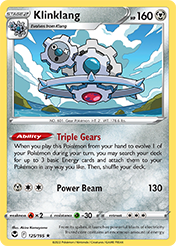 Klinklang Silver Tempest Pokemon Card