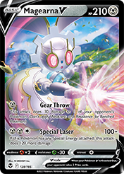 Magearna V Silver Tempest Pokemon Card