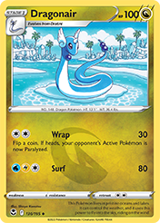 Dragonair Silver Tempest Pokemon Card