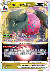 Regidrago VSTAR Silver Tempest Pokemon Card