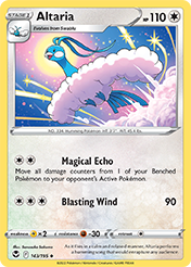 Altaria Silver Tempest Pokemon Card