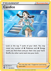 Candice Silver Tempest Pokemon Card