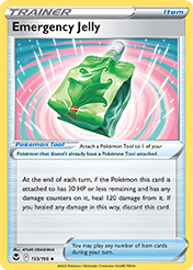 Emergency Jelly Silver Tempest Pokemon Card