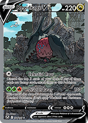Regidrago V Silver Tempest Pokemon Card